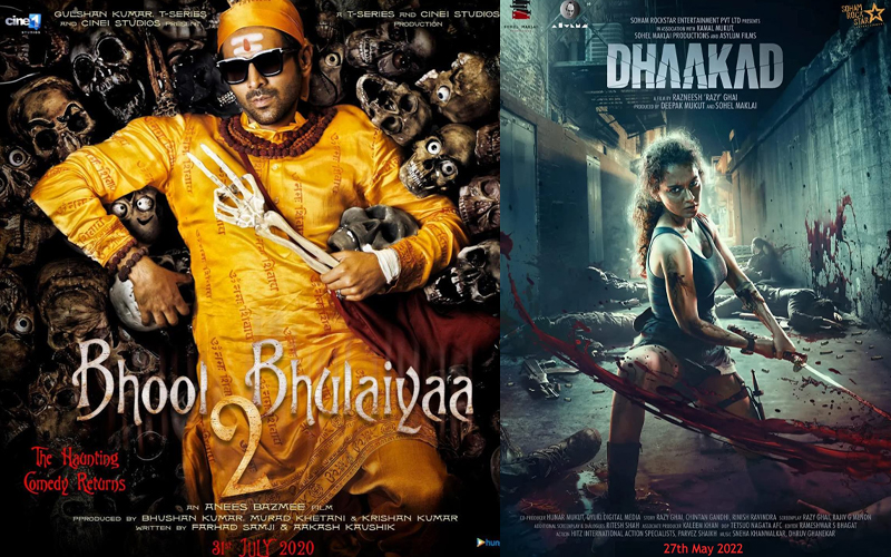 Bhool Bhulaiyaa 2 and Dhaakad: All Set for Same Day Release