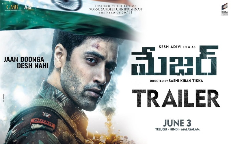 Major Telugu Trailer