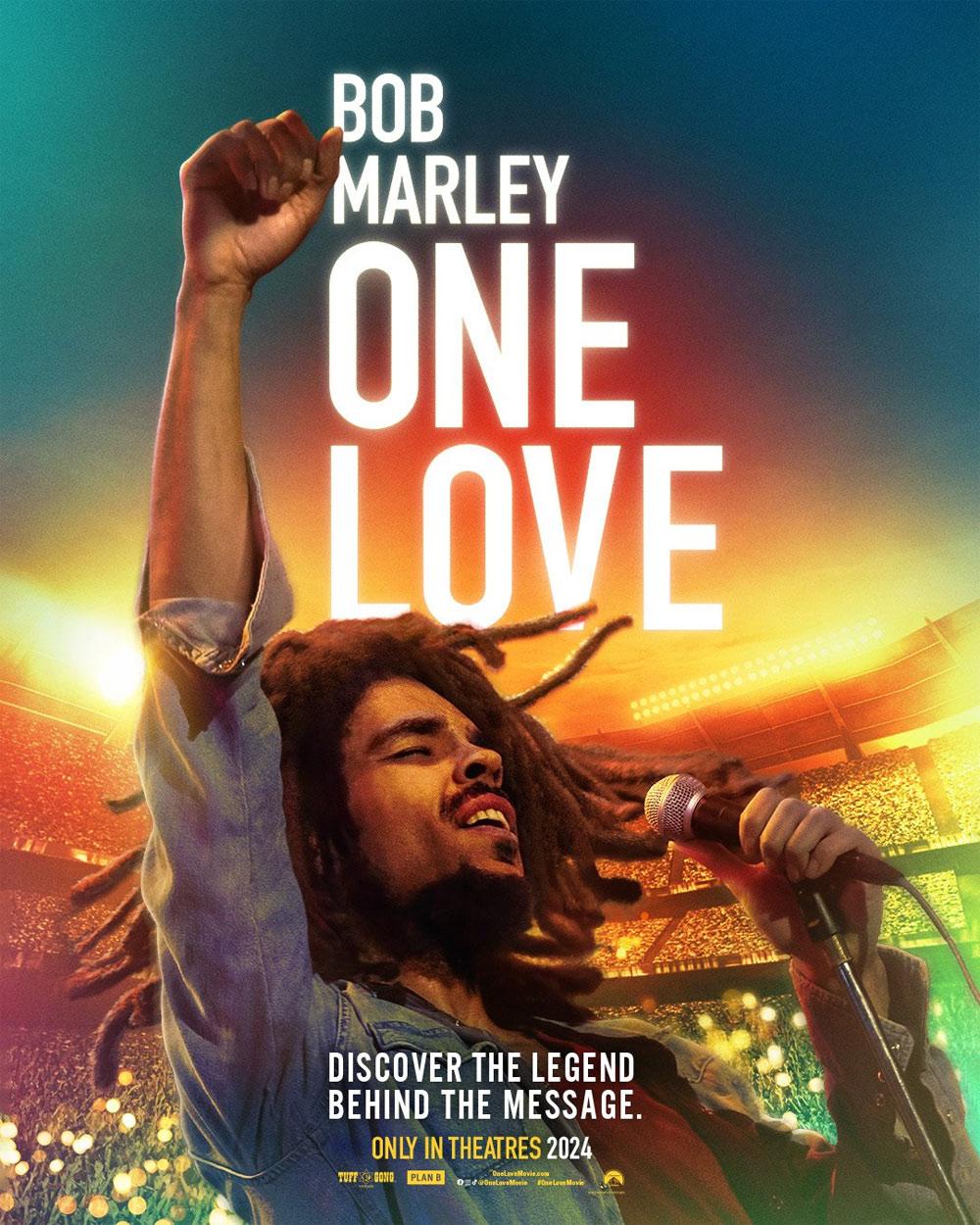 Bob Marley: One Love movie poster